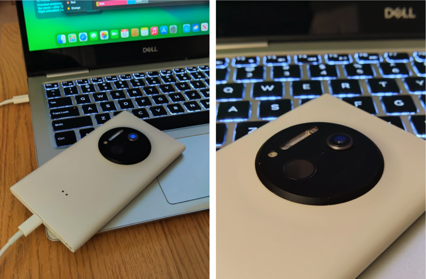 Фанат засунул начинку iPhone SE (2022) в Nokia Lumia 1020. Устройство получилось рабочим