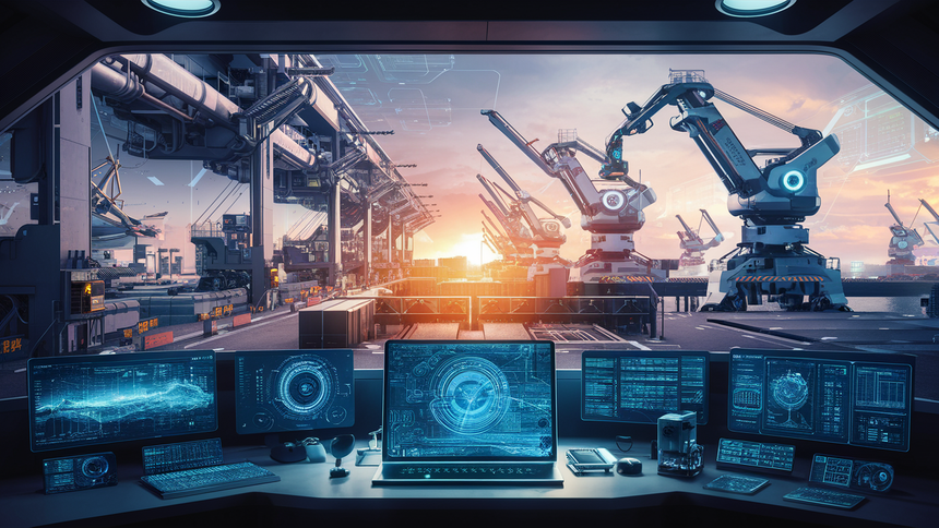 Китайские порты внедрят ИИ DeepSeek для оптимизации работы