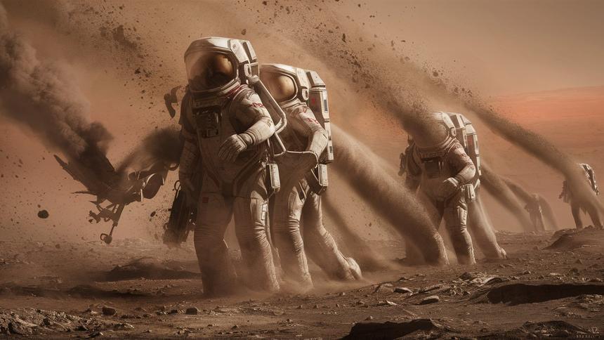 Чего должны бояться будущие колонизаторы Марса? Пыли