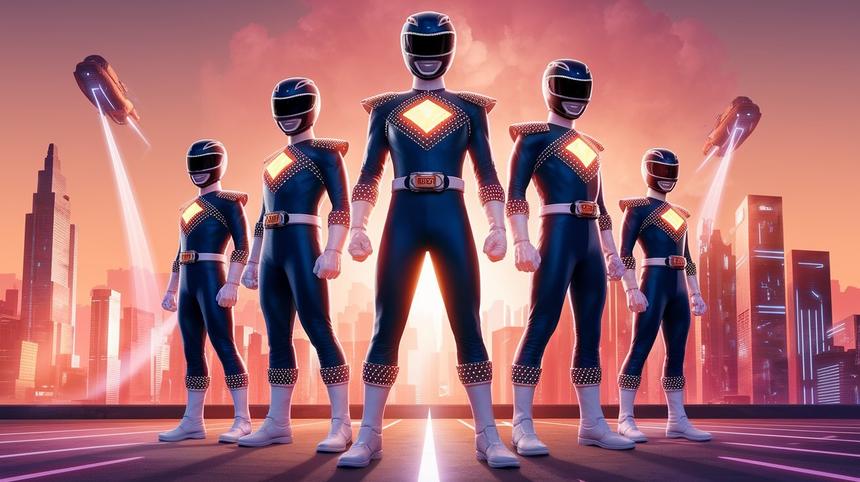 «Могучие рейнджеры» возродят с помощью искусственного интеллекта