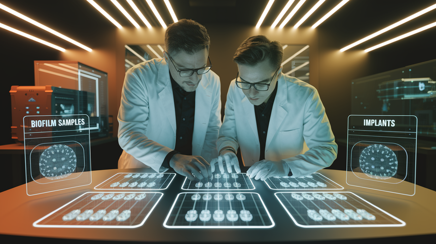 В России создали биопленки для улучшения приживаемости имплантатов