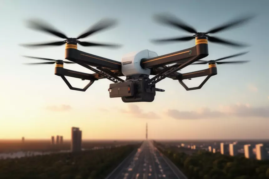 В Петербурге создали устройство для доставки грузов беспилотниками