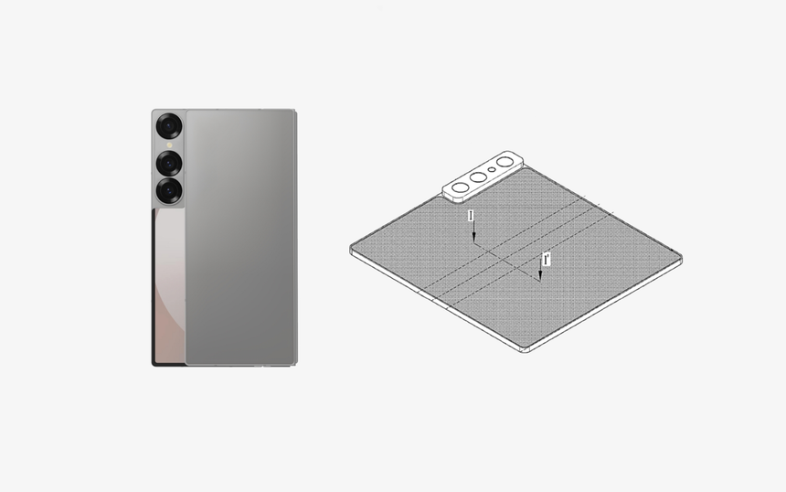 Samsung запатентовала складывающийся на 360 градусов смартфон