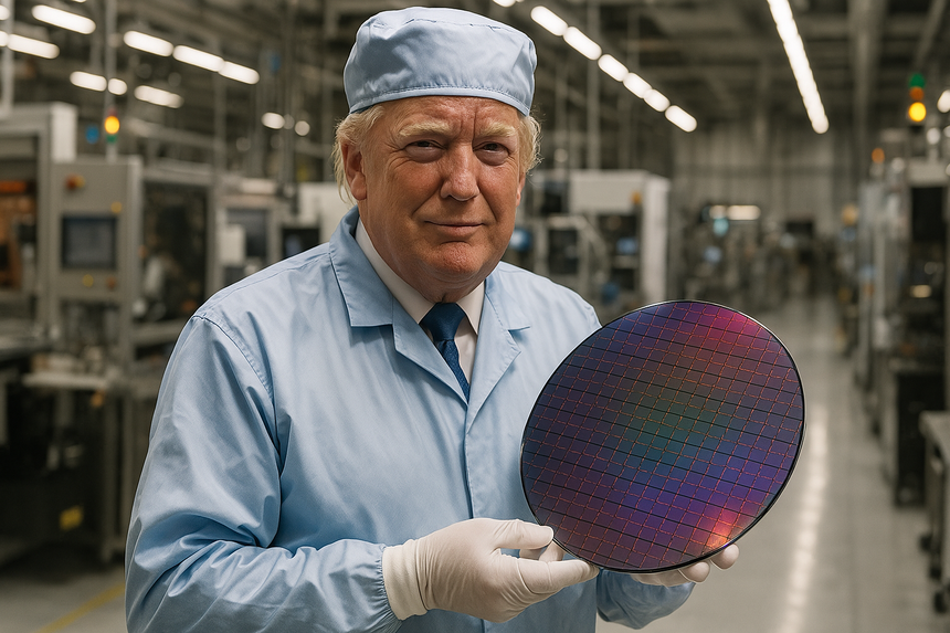 Подорожания чипов не будет: свежие пошлины Трампа не коснутся полупроводниковой продукции