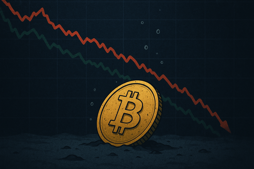 Bitcoin рухнул в цене ниже $75 000. Впервые с ноября 2024 года