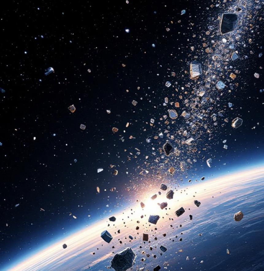 ЕКА: на орбите количество космического мусора превысило число работающих спутников