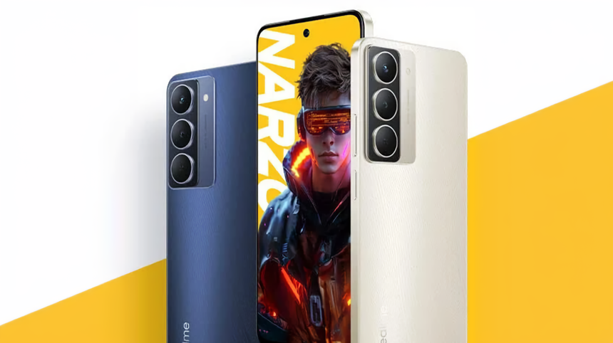 Батарея 6000 мАч, Dimensity 6400 и IP69: Realme анонсировала «народный» Narzo 80x за $160