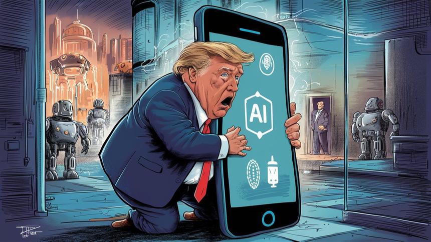 Трамп освободил смартфоны от новых тарифов на фоне рыночного хаоса