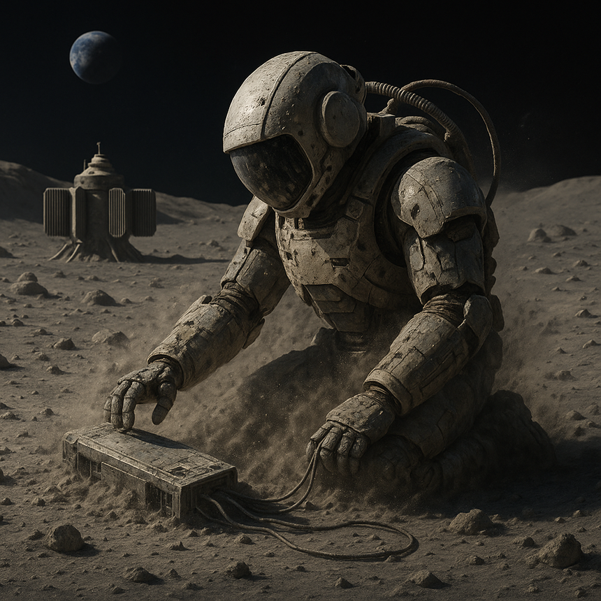 Насколько реально создать АЭС на безжизненной Луне? У российских инженеров есть ответ