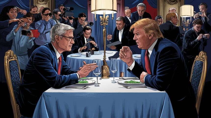 Трамп поужинает с купившими его мемную криптовалюту