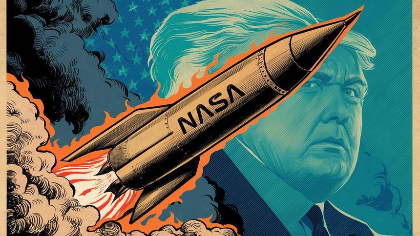 Трамп захотел сократить бюджет NASA ради планов Маска на Марс