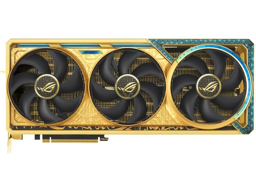 Что-то на богатом: Asus выпустит «золотую» видеокарту RTX 5080