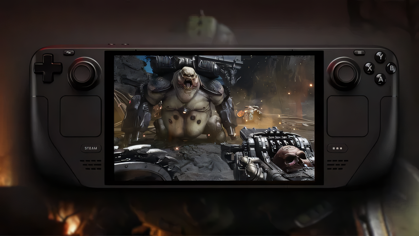 DOOM: The Dark Ages протестировали на Steam Deck — до 42 fps, но стабильные лишь 30 fps