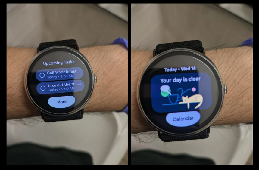 Чьи-то часы Pixel Watch уже частично перешли на новый дизайнерский стандарт