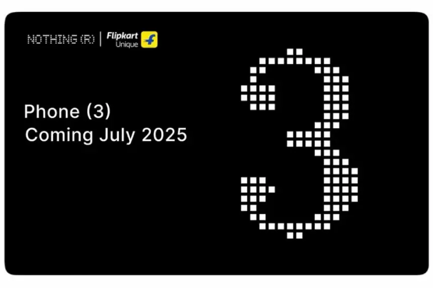 Nothing Phone (3) представят в июле — цена взлетит до £800