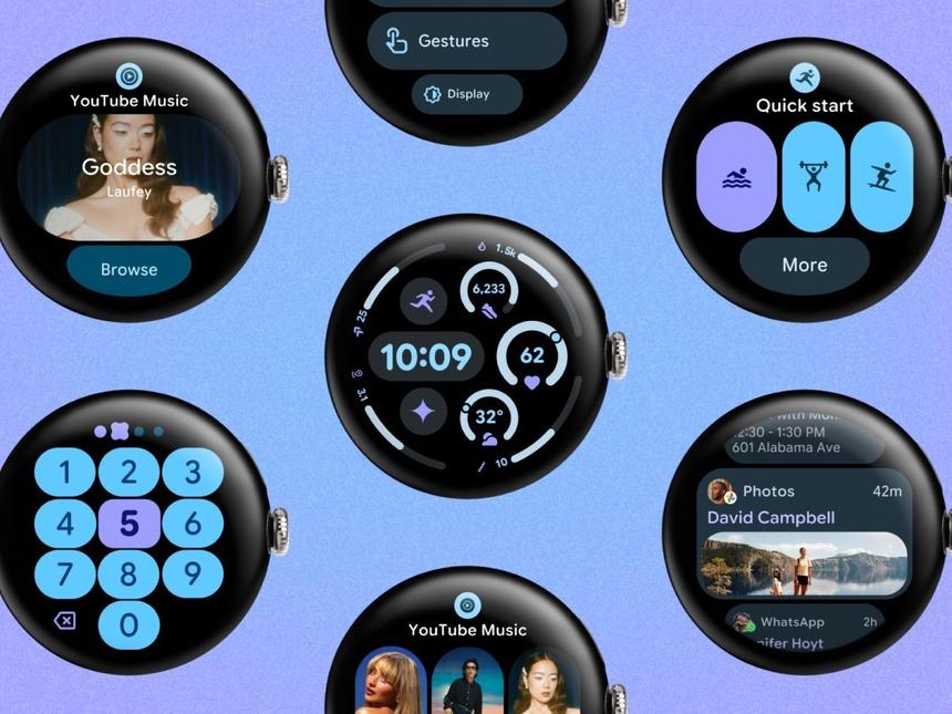 Google на 10% увеличила автономность смарт-часов посредством новой Wear OS 6