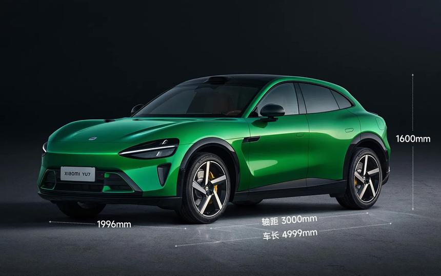 Главный конкурент Tesla Model Y в Китае — Xiaomi представила электромобиль YU7