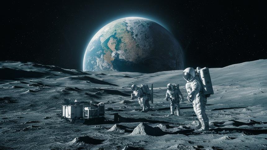 У лунных камней нашли магнитными свойства, хотя спутник полем не обладает