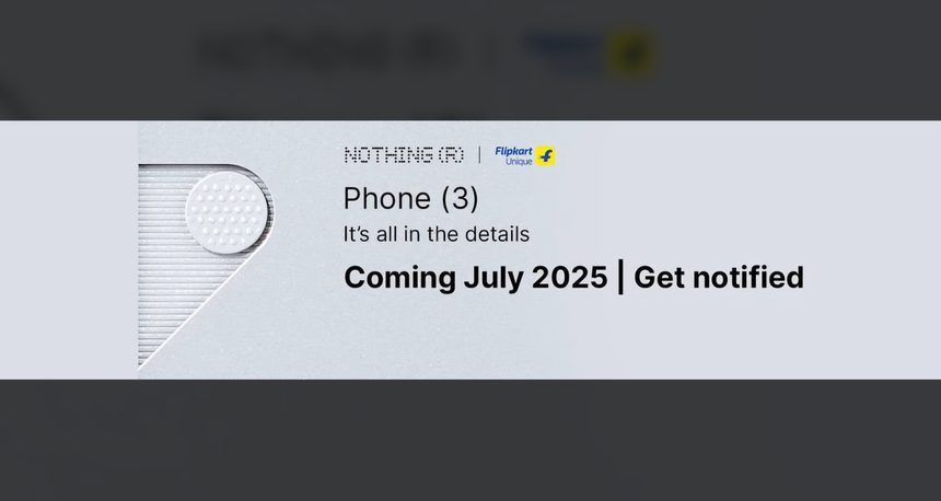 Nothing Phone (3) впервые показали — флагман выйдет в июле