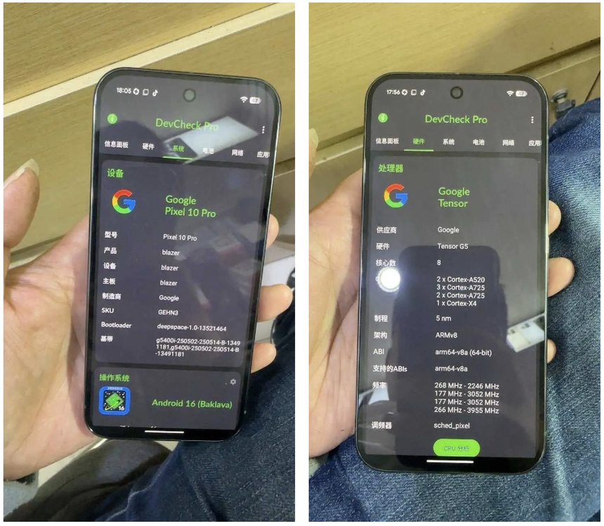 Pixel 10 Pro засветился до анонса: первые фото и детали нового флагмана Google