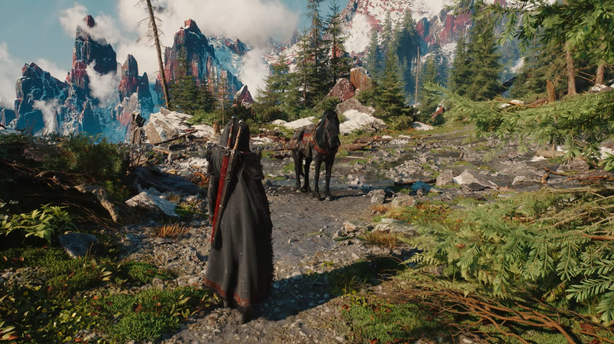 CD Projekt показала первый геймплей «Ведьмака 4» на PS5 — 60 fps и трассировка лучей