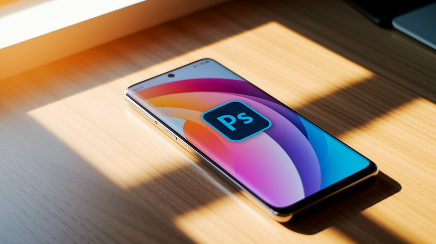 Adobe выпустила новое приложение Photoshop для Android с ИИ-функциями