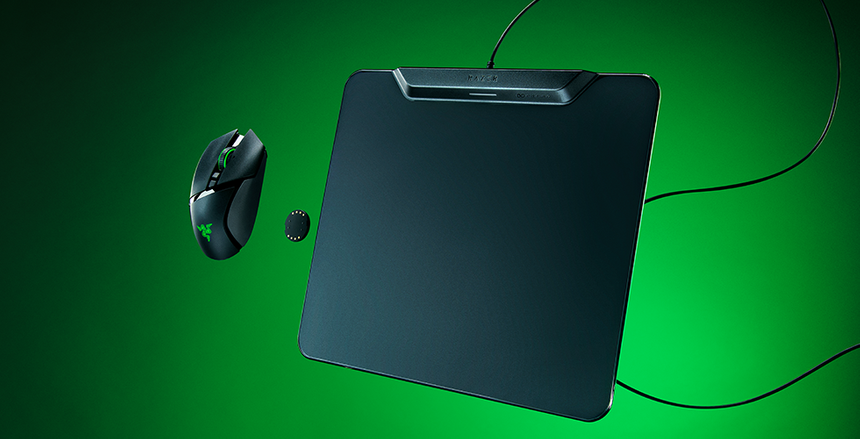 Razer выпустила коврик, который заряжает мышь прямо во время игры