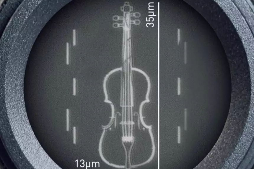 «Создана» самая маленькая в мире скрипка — она умещается в человеческом волосе