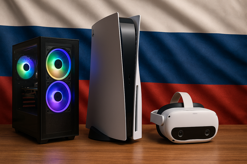 Российские власти заказали ПК, PS5 и VR на 500 млн рублей