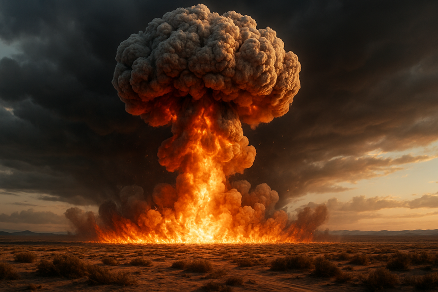 Названы самые мощные неядерные взрывы в истории человечества