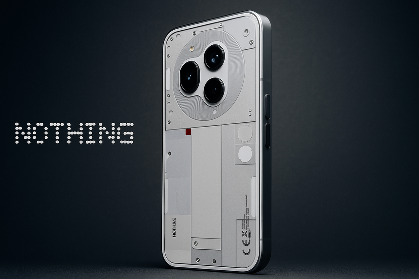Дизайн Nothing Phone (3) впервые утек в сеть благодаря фото от инсайдера