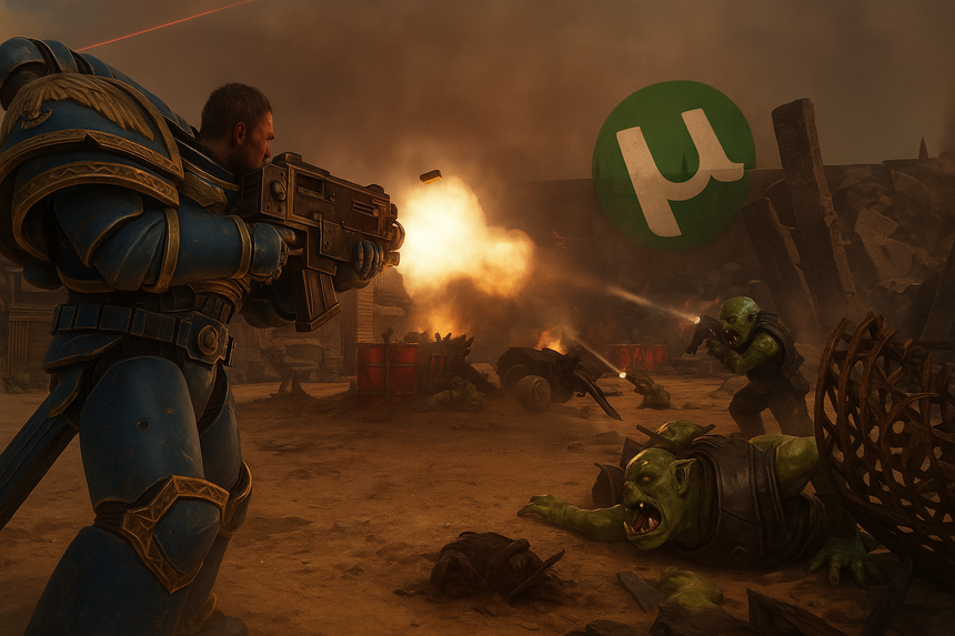 Вышел ремастер Warhammer 40 000: Space Marine и тут же оказался на торрентах