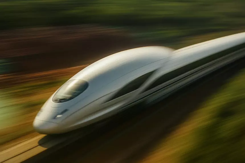 Китай испытал самый быстрый «левитирующий» поезд в мире — до 650 км/ч всего за 7 секунд