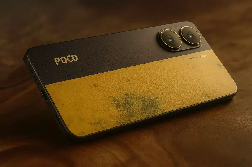 Смартфоны Xiaomi Poco X7 Pro с эко-кожей начали покрываться плесенью