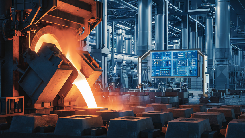 В России усовершенствовали технологию отливки металлических слитков