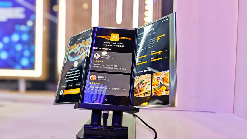 Инсайдеры: Samsung готова выпустить трёхскладный смартфон уже в 2025 году