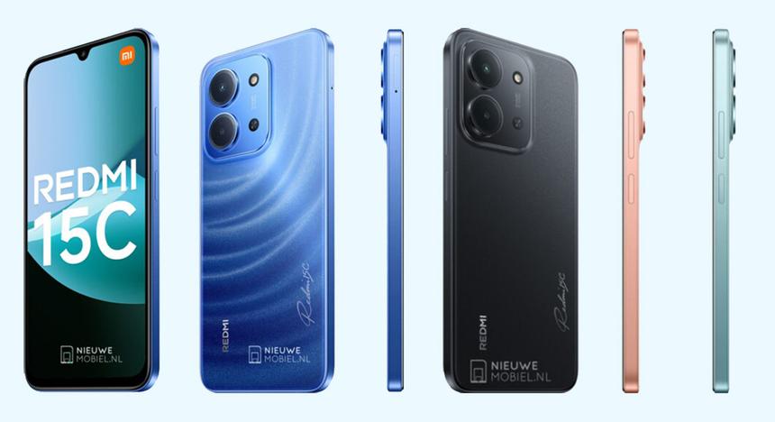 Redmi 15C в Европе обойдется примерно в 11 тысяч рублей (129 евро)