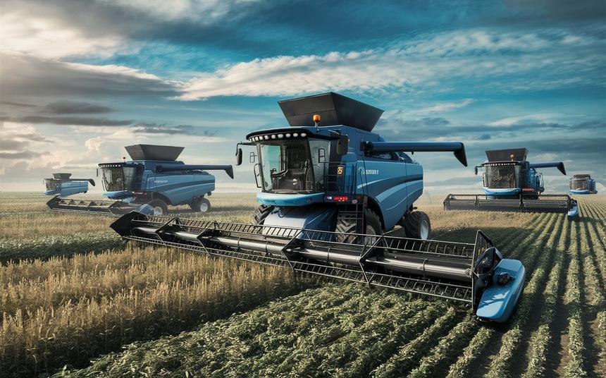 На полях России запустили испытания комбайнов с ИИ