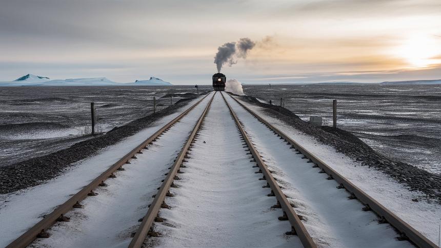 Российские ученые нашли способ защиты ж/д путей в Арктике