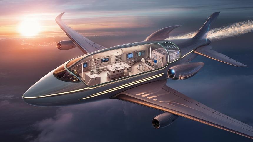 В России провели первый полет летающей лаборатории с двигателем ВК-800