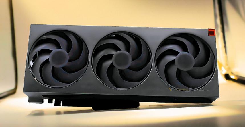 Zephyr показала видеокарту с крупными вентиляторами в стиле Radeon VII