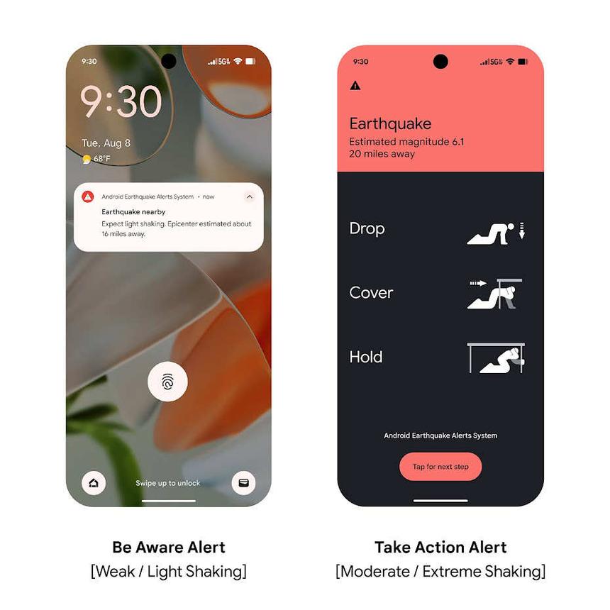 Google объяснила, как на Android работает система оповещения о землетрясениях