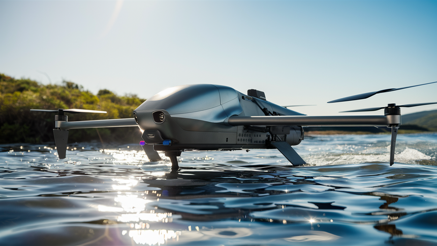 Российские студенты создали беспилотник для мониторинга водоемов