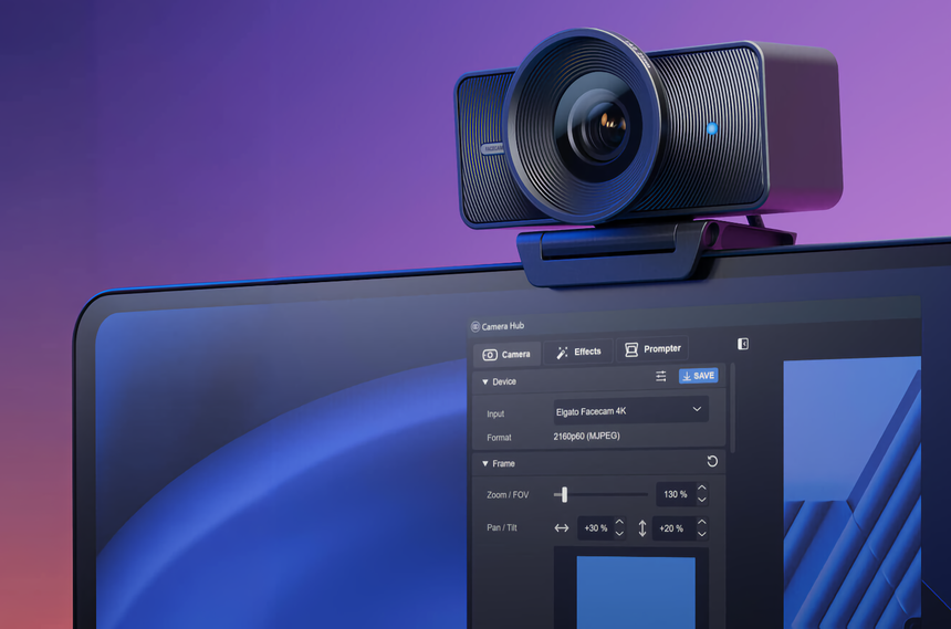 Corsair выпустила веб-камеру с качеством зеркалки и поддержкой 4K@60fps