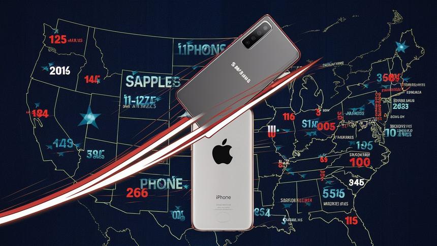 Samsung начала отбирать долю на родном Apple рынке — США, iPhone теряют позиции