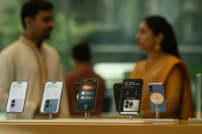 Apple смогла обойти 25% пошлины Трампа с помощью iPhone из Индии