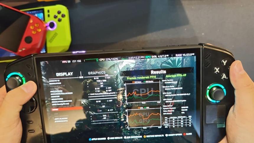 Прототип портативки Lenovo Legion Go 2 оказался мощнее конкурентов