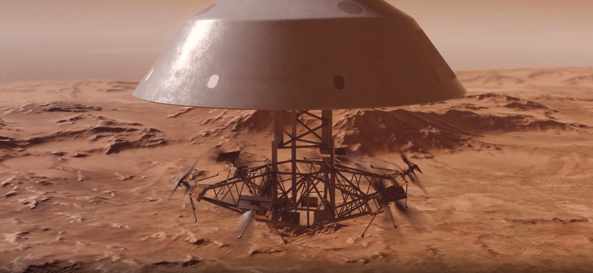 AeroVironment отправит на Марс шесть автономных вертолётов