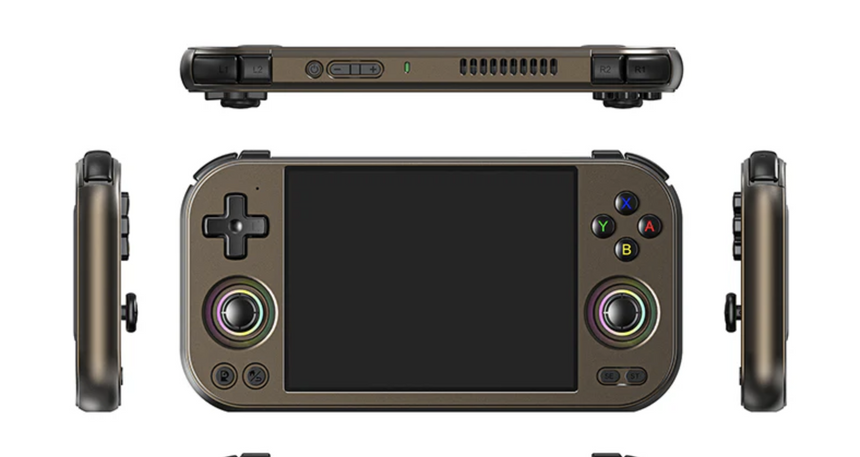 Anbernic показала портативную консоль с Android, 120 Гц и металлическим корпусом