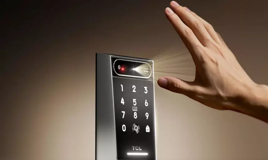 TCL анонсировала умный дверной замок TCL D2 Pro, которому нужно показать ладонь